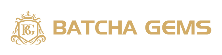 Batcha Gems — gold crest and wordmark
